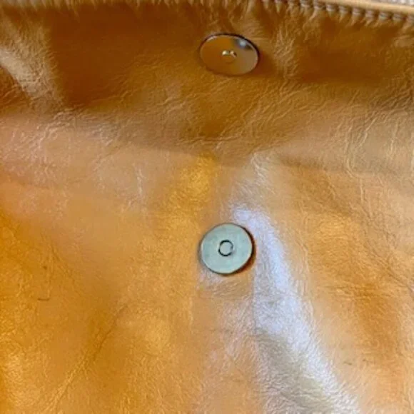 Pulicati Italian Leather bag with snakeskin handles and trim - Picture 6 of 10